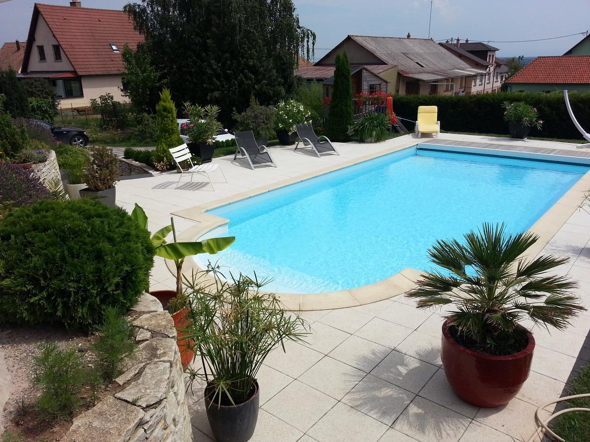 Au Coeur Du Vignoble Bed & Breakfast Orschwiller Luaran gambar