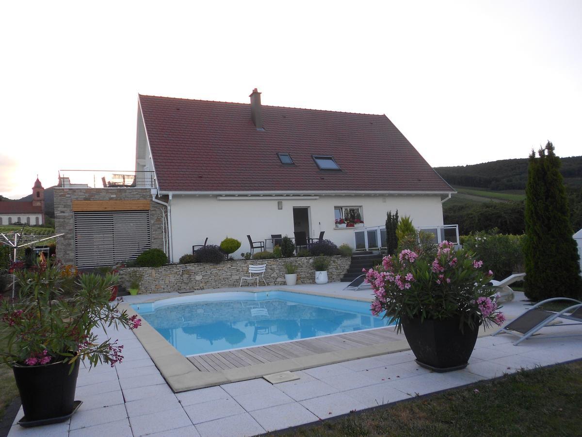 Au Coeur Du Vignoble Bed & Breakfast Orschwiller Luaran gambar
